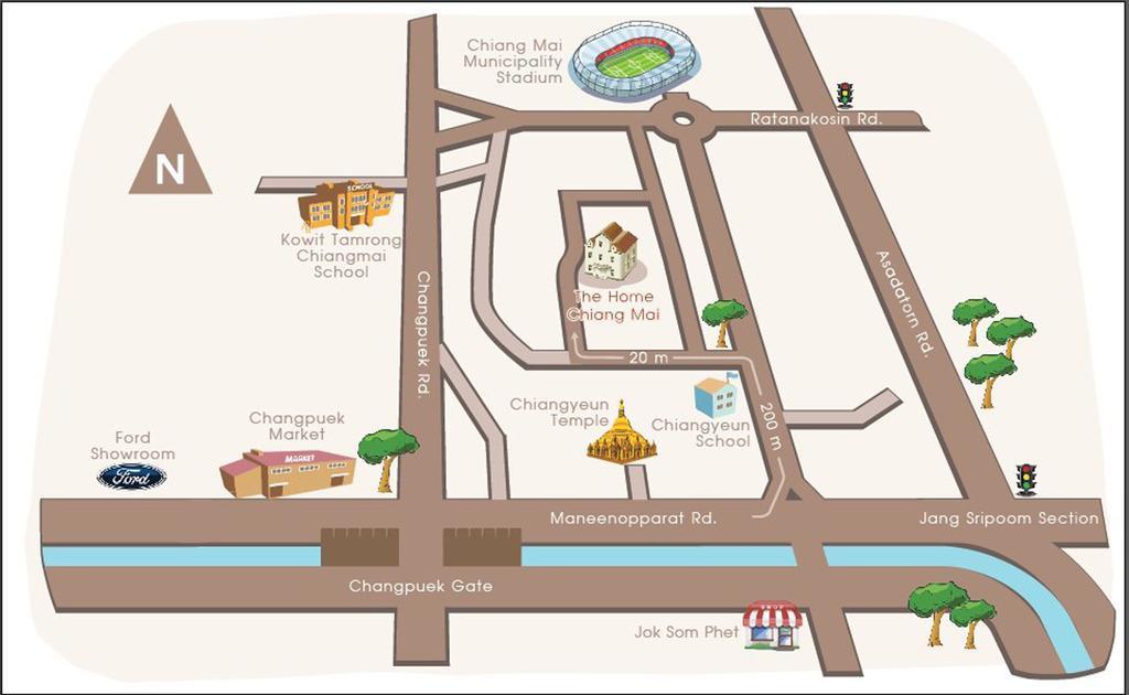The Home Chiangmai Luxury Guesthouse Chiang Mai Exterior foto